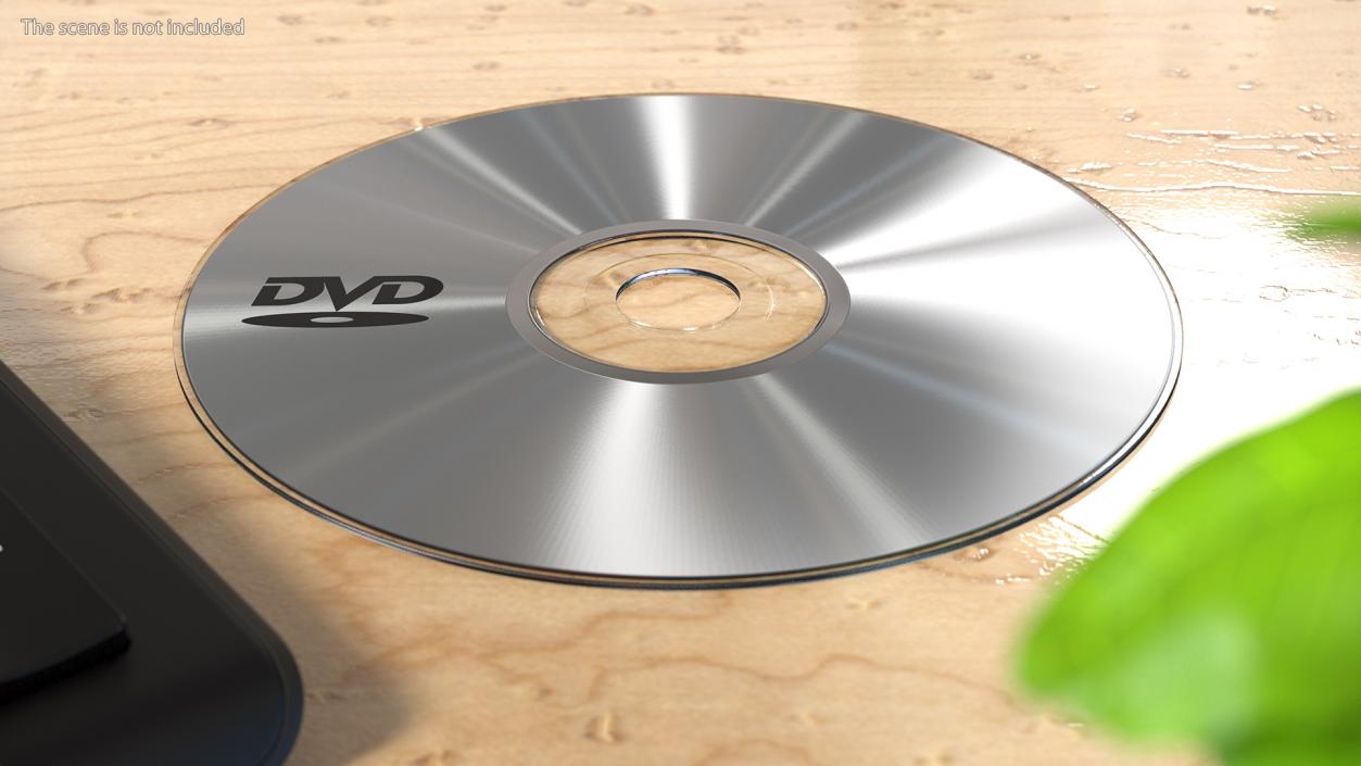 3D model DVD Disc