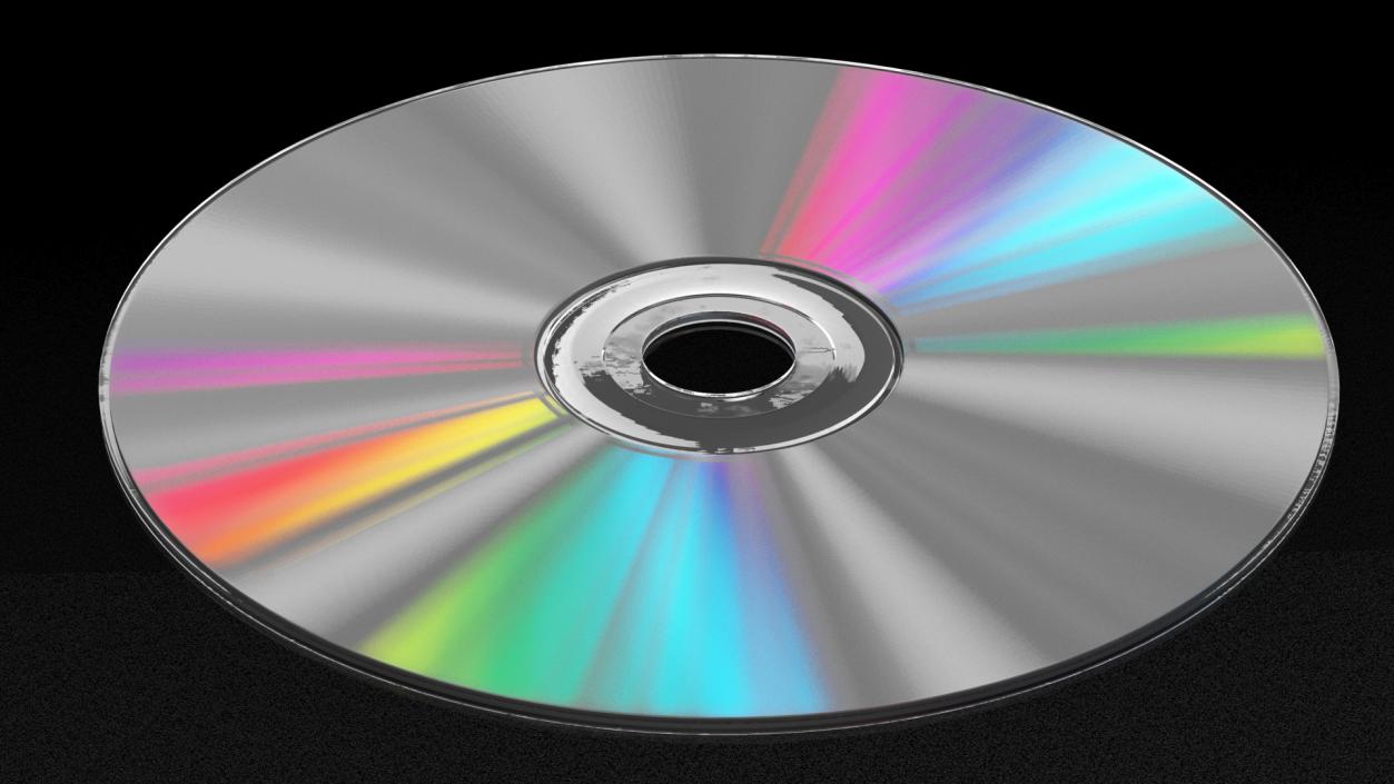 3D model DVD Disc