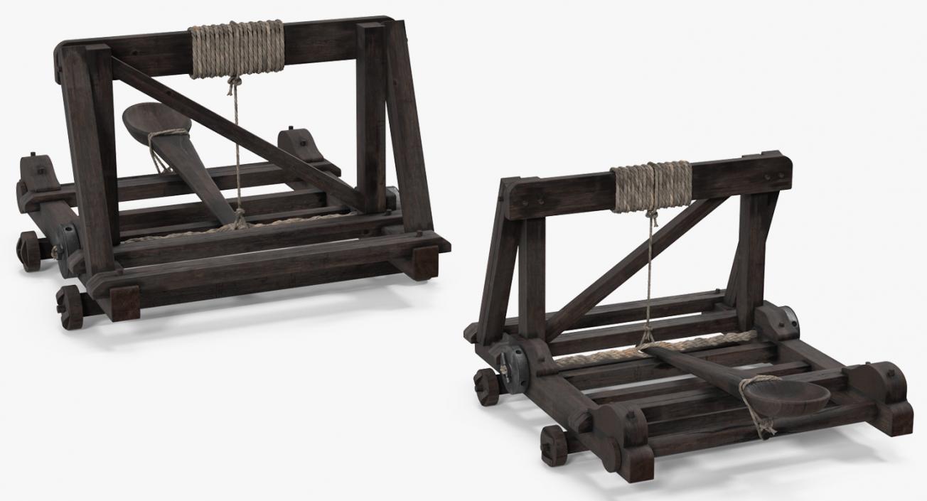 Medieval Catapult 3D