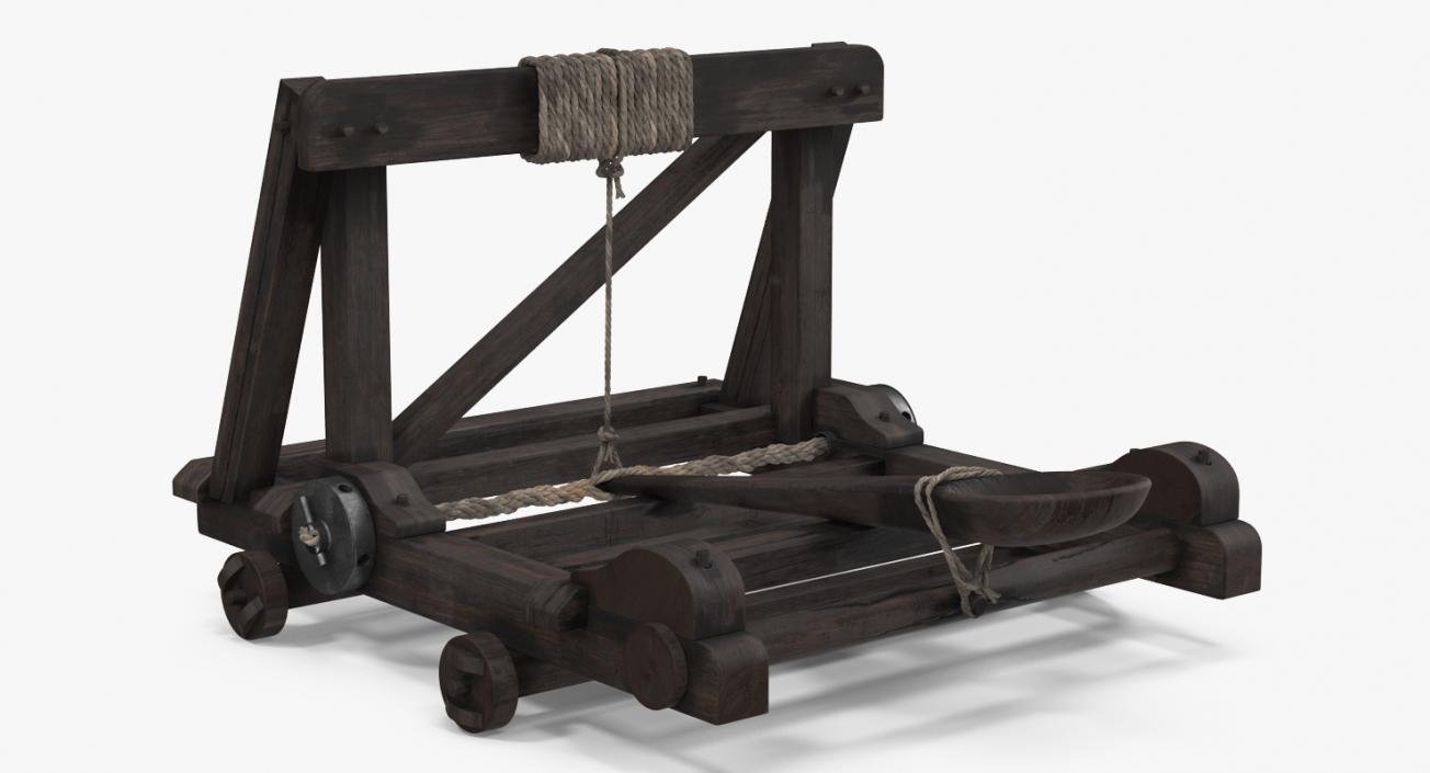 Medieval Catapult 3D