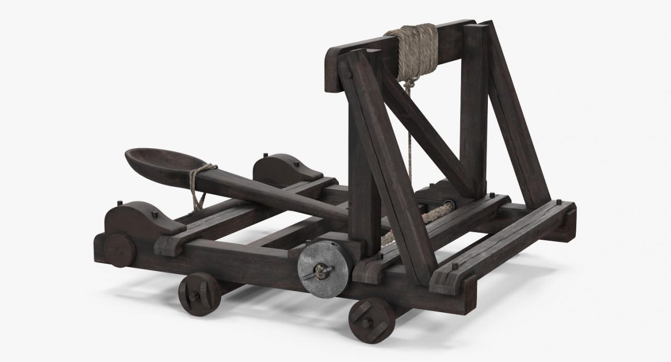 Medieval Catapult 3D