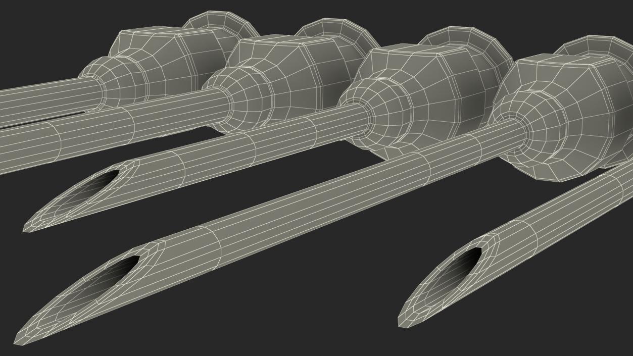 3D Veterinary Needles model