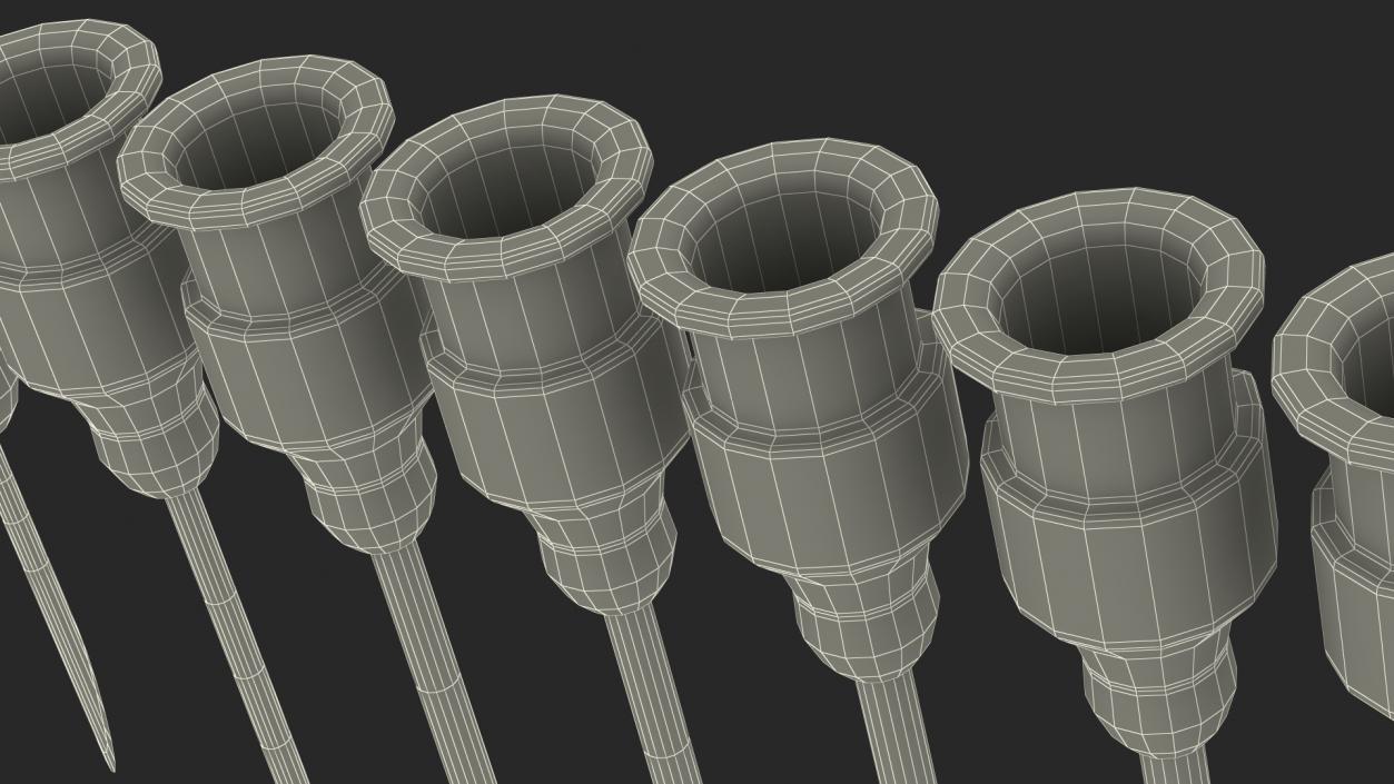 3D Veterinary Needles model