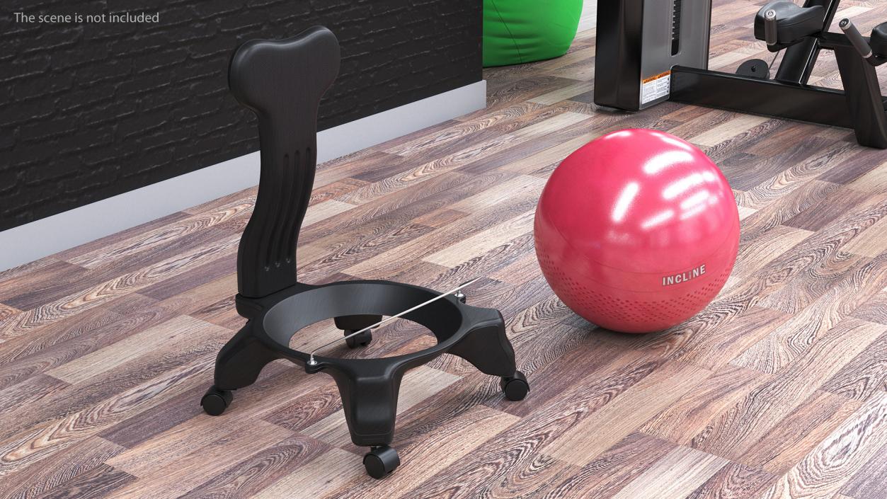 Office Fitness Chairs Collection 3D