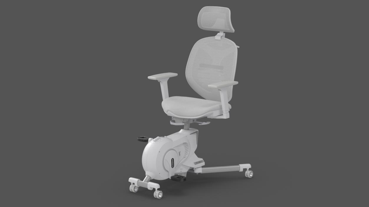 Office Fitness Chairs Collection 3D