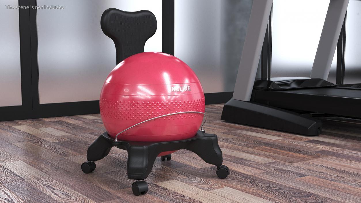 Office Fitness Chairs Collection 3D