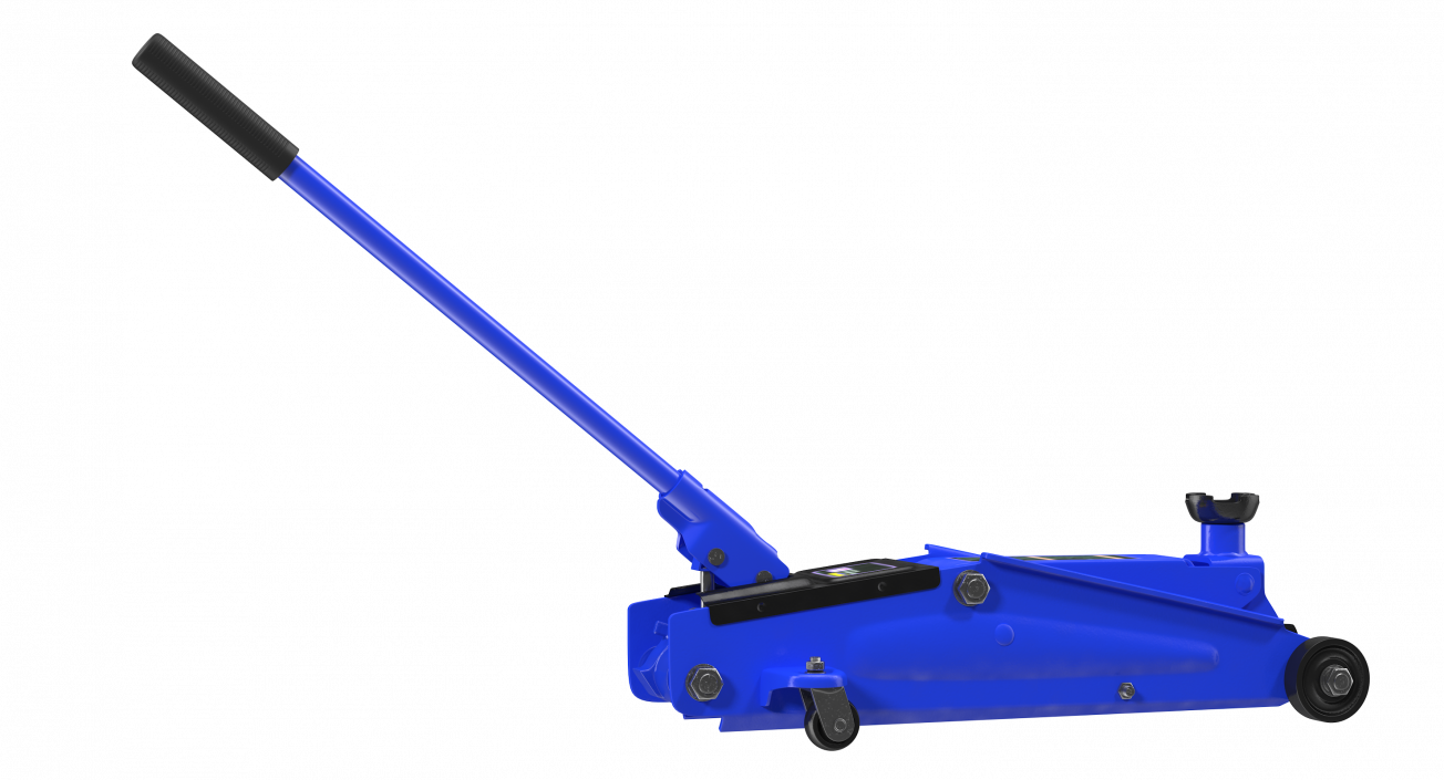 Heavy Duty Steel Trolley Jack 3D model