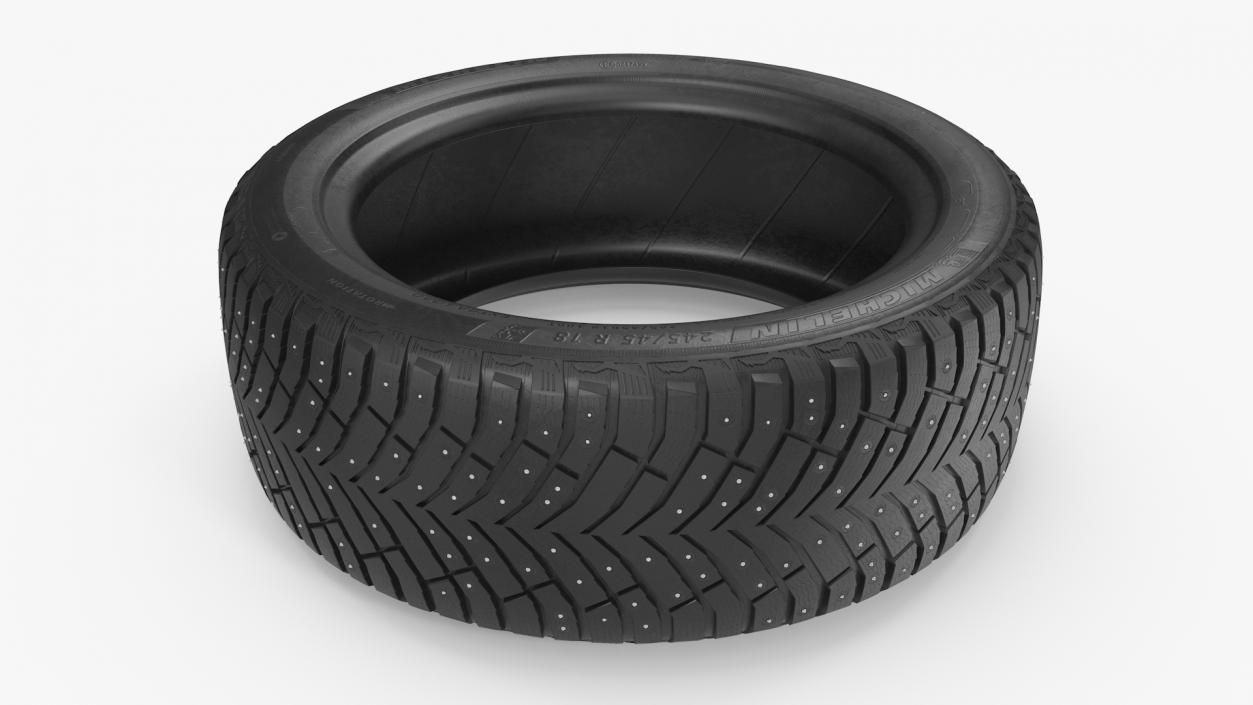 Michelin Winter Spikes-Tire 3D