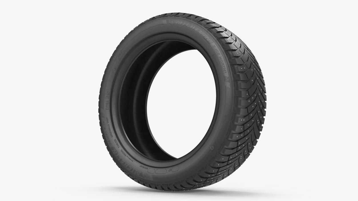 Michelin Winter Spikes-Tire 3D