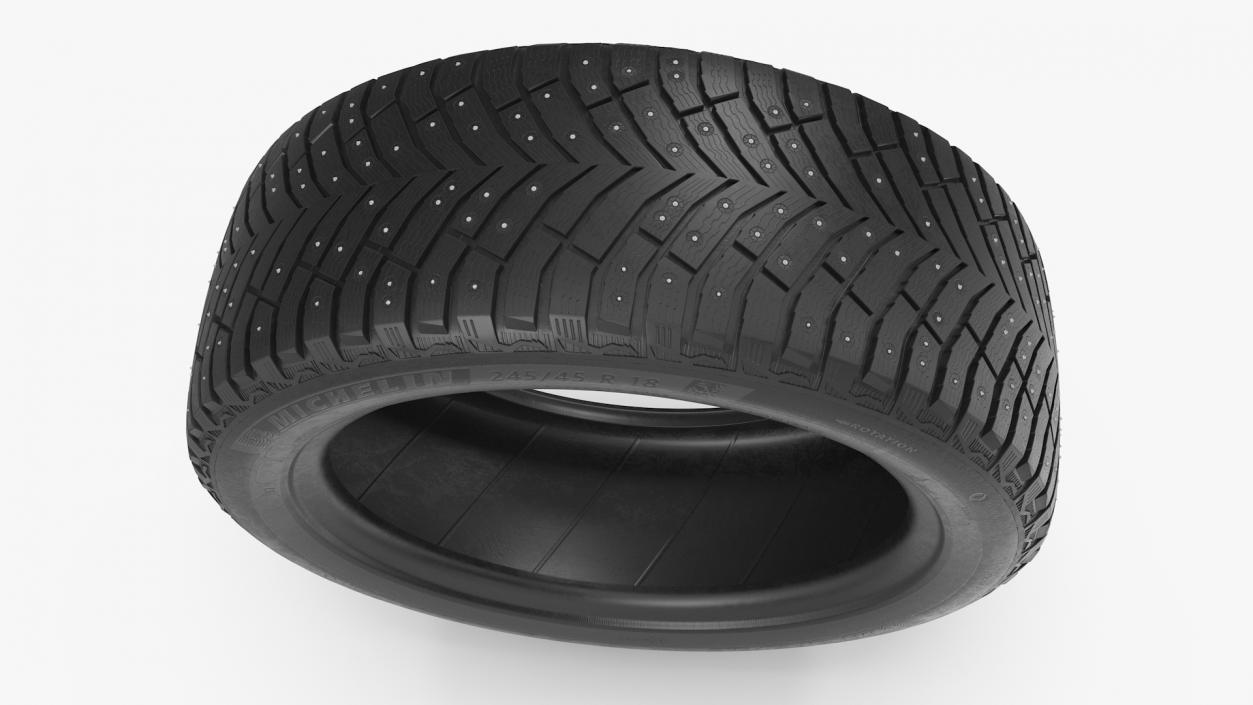 Michelin Winter Spikes-Tire 3D