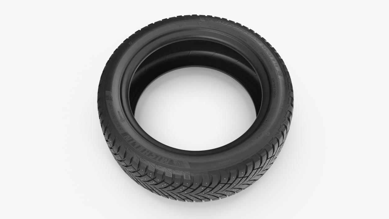 Michelin Winter Spikes-Tire 3D