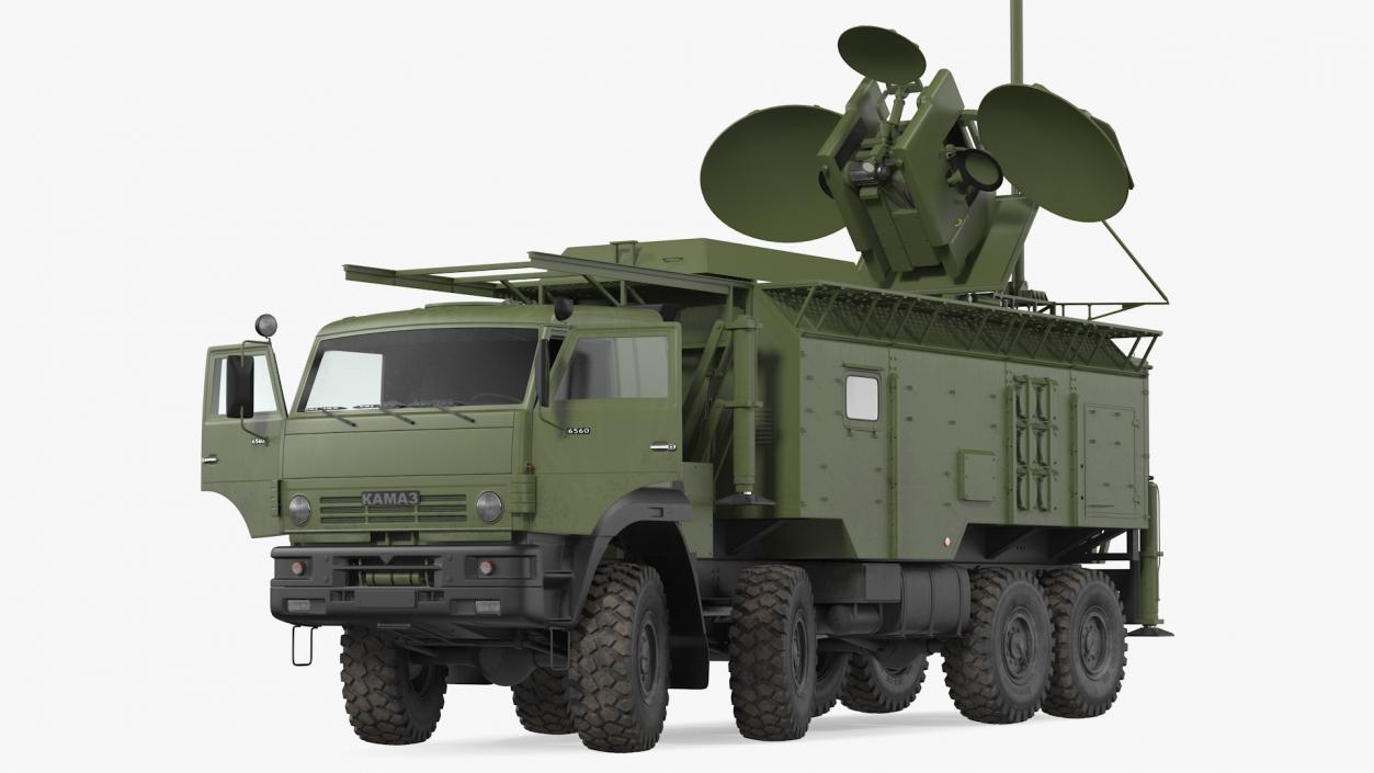 3D Russian Missile Systems Rigged Collection 3 model