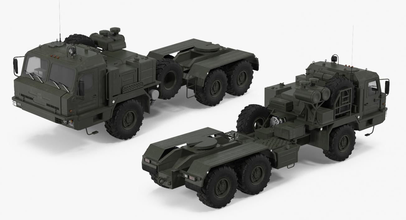 3D Russian Missile Systems Rigged Collection 3 model