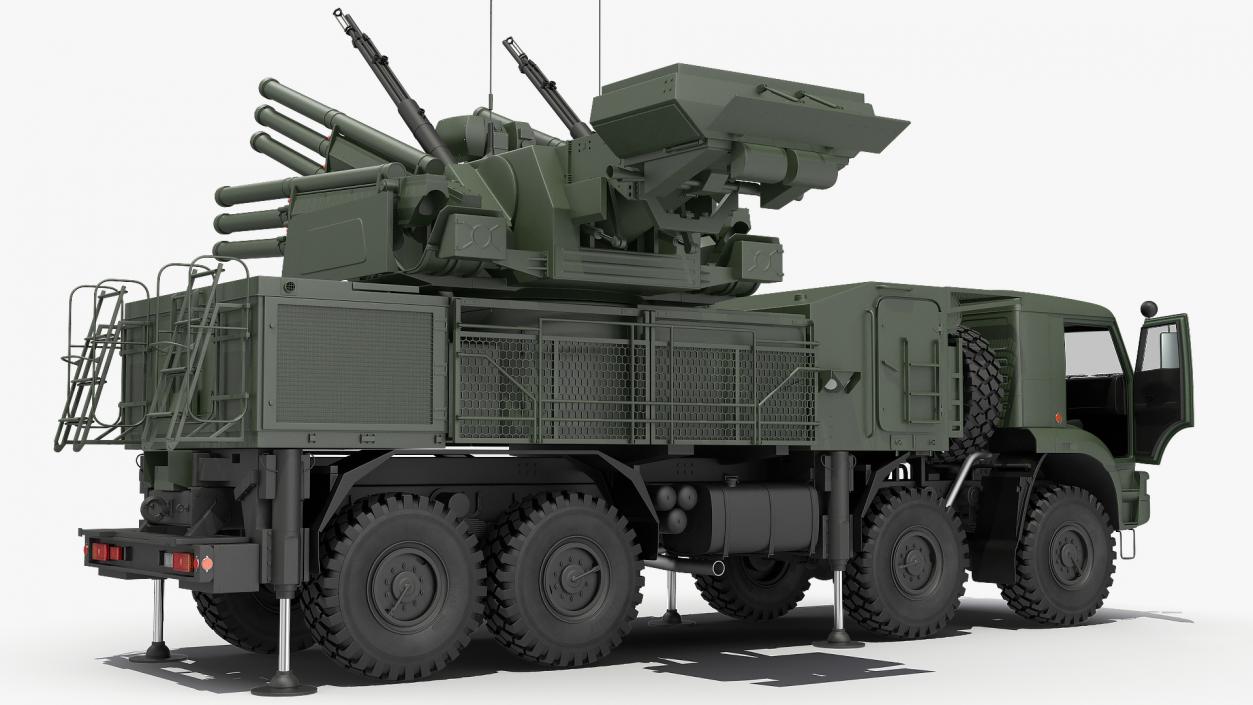 3D Russian Missile Systems Rigged Collection 3 model