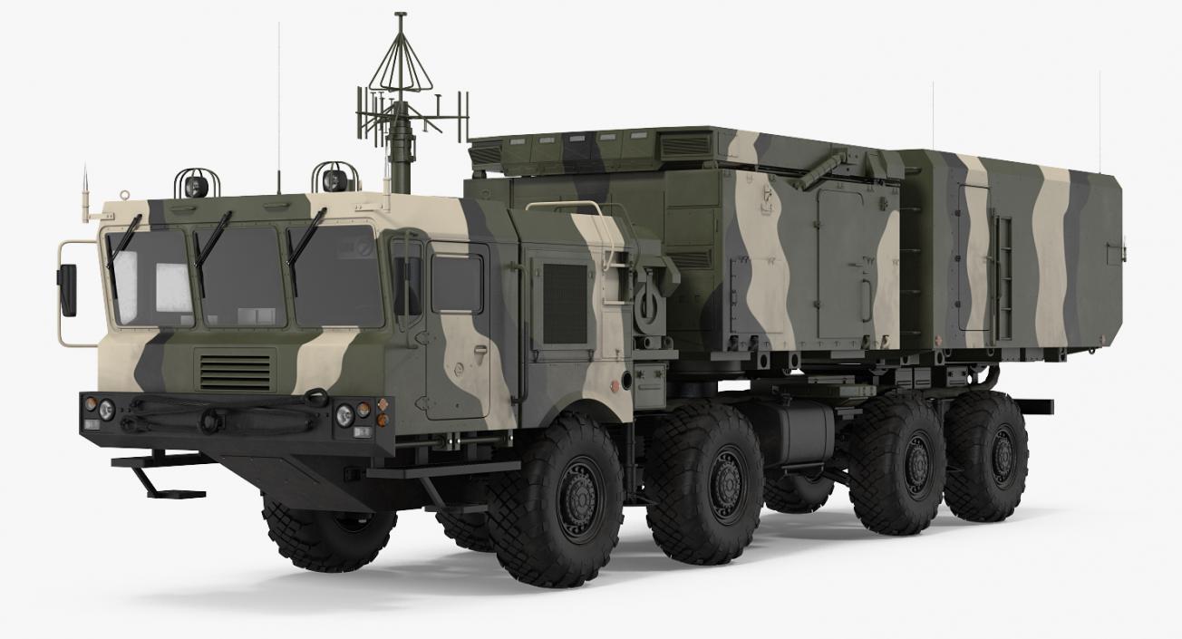 3D Russian Missile Systems Rigged Collection 3 model