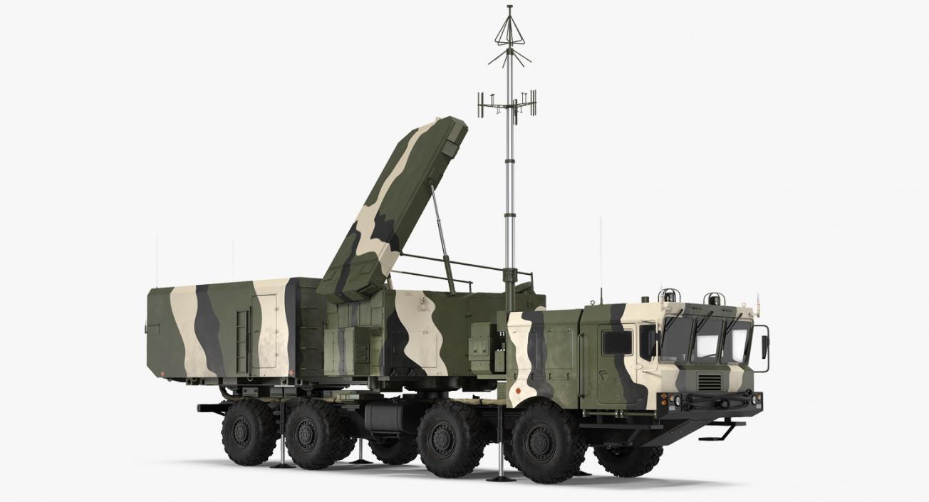 3D Russian Missile Systems Rigged Collection 3 model