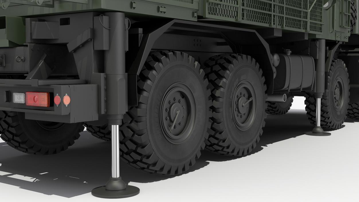 3D Russian Missile Systems Rigged Collection 3 model