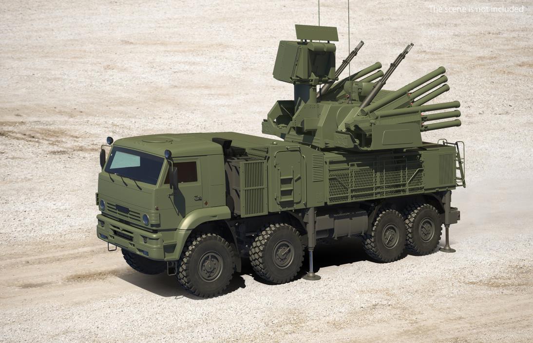 3D Russian Missile Systems Rigged Collection 3 model