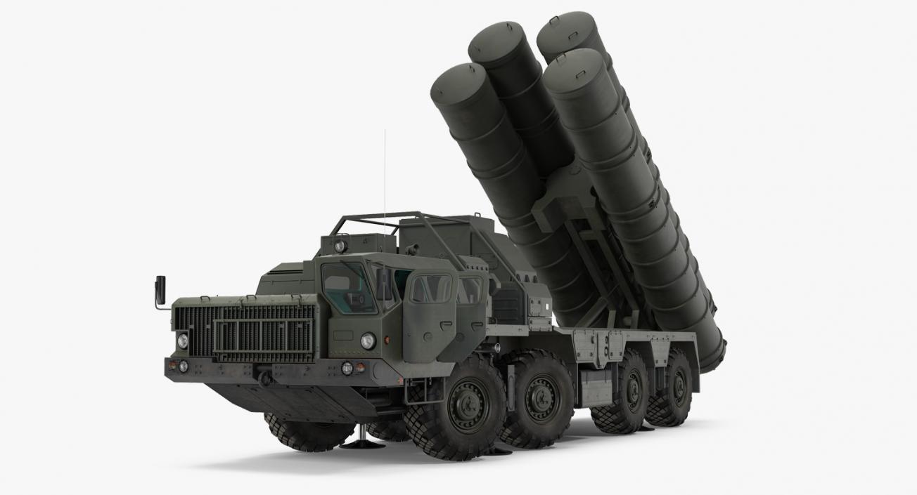 3D Russian Missile Systems Rigged Collection 3 model