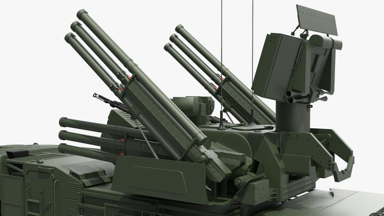 3D Russian Missile Systems Rigged Collection 3 model