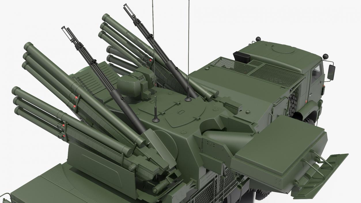 3D Russian Missile Systems Rigged Collection 3 model