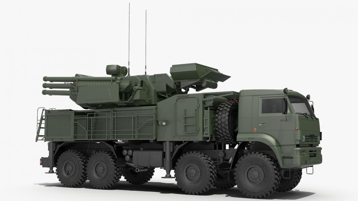 3D Russian Missile Systems Rigged Collection 3 model