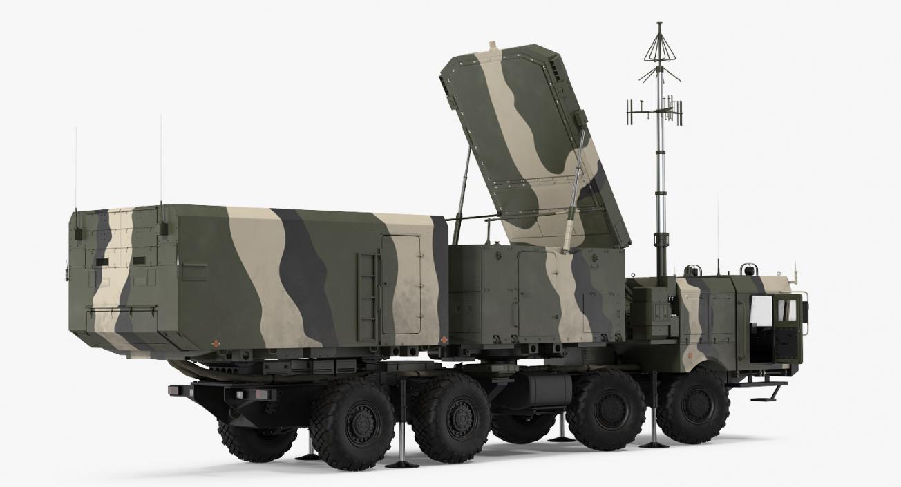 3D Russian Missile Systems Rigged Collection 3 model