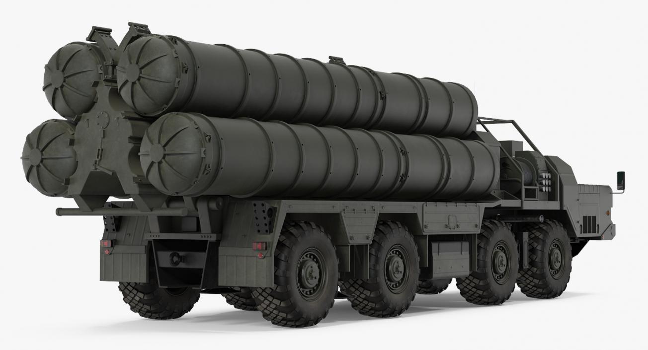 3D Russian Missile Systems Rigged Collection 3 model