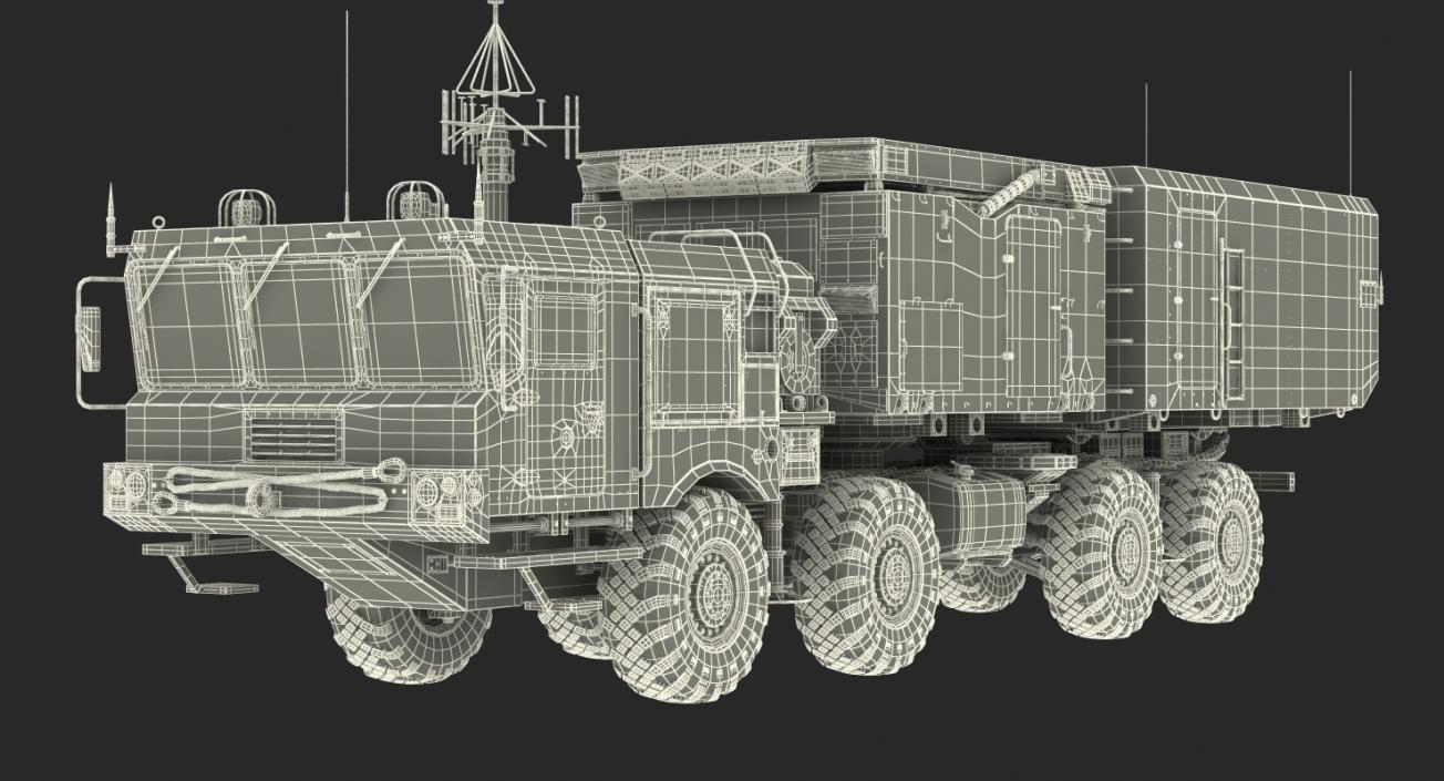 3D Russian Missile Systems Rigged Collection 3 model