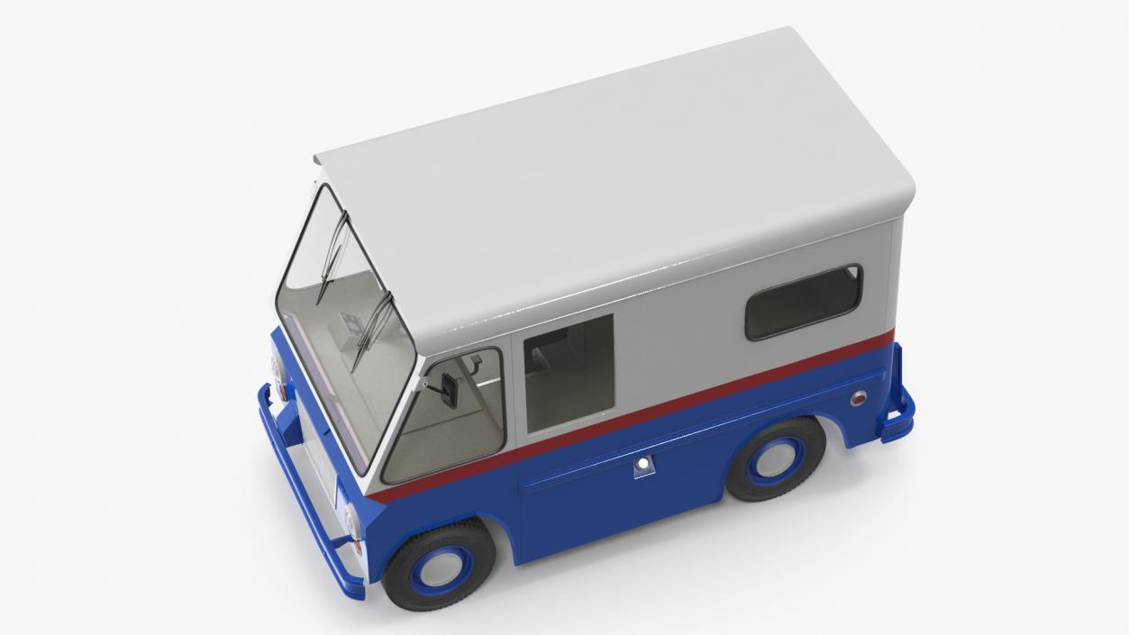 3D model 1963 Studebaker ZIP Van Rigged