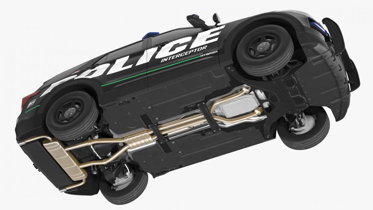 Ford Police Interceptor Exterior Only 3D