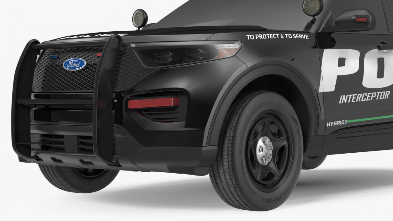 Ford Police Interceptor Exterior Only 3D