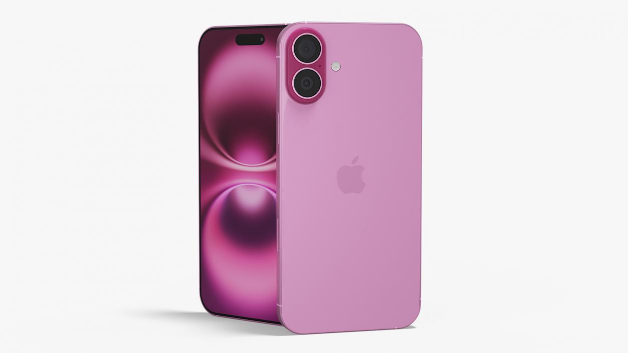 IPhone 16 Plus Pink 3D model