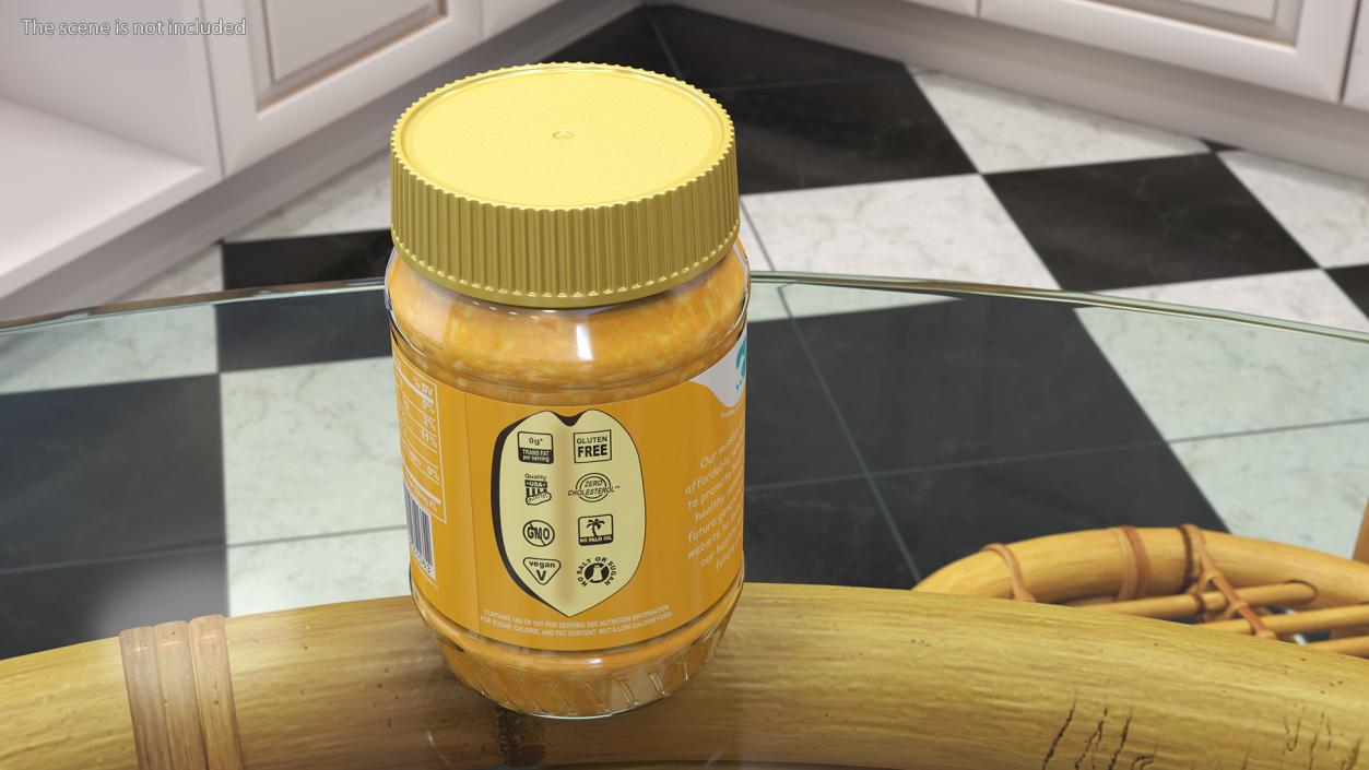 3D model Crazy Richard Crunchy Peanut Butter