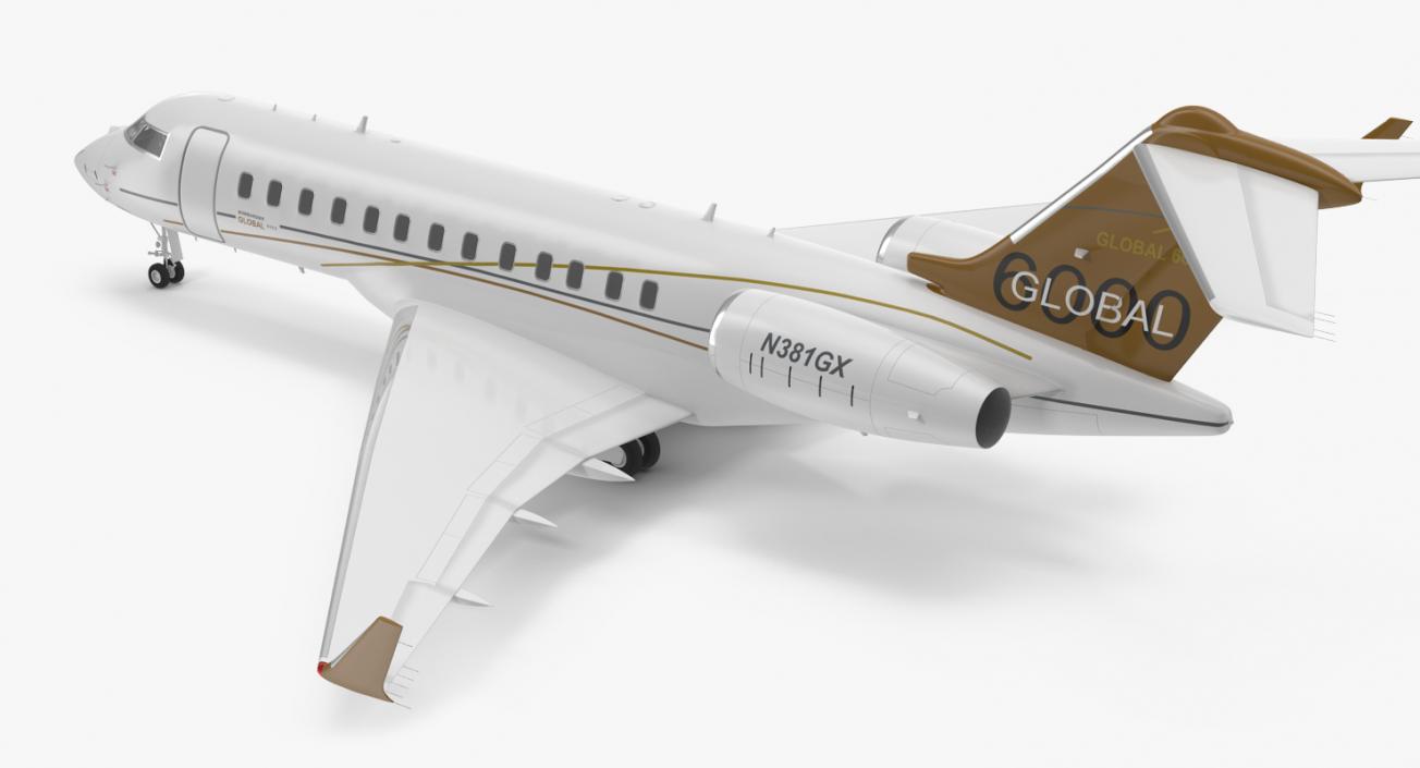 3D model Bombardier Business Jets Collection