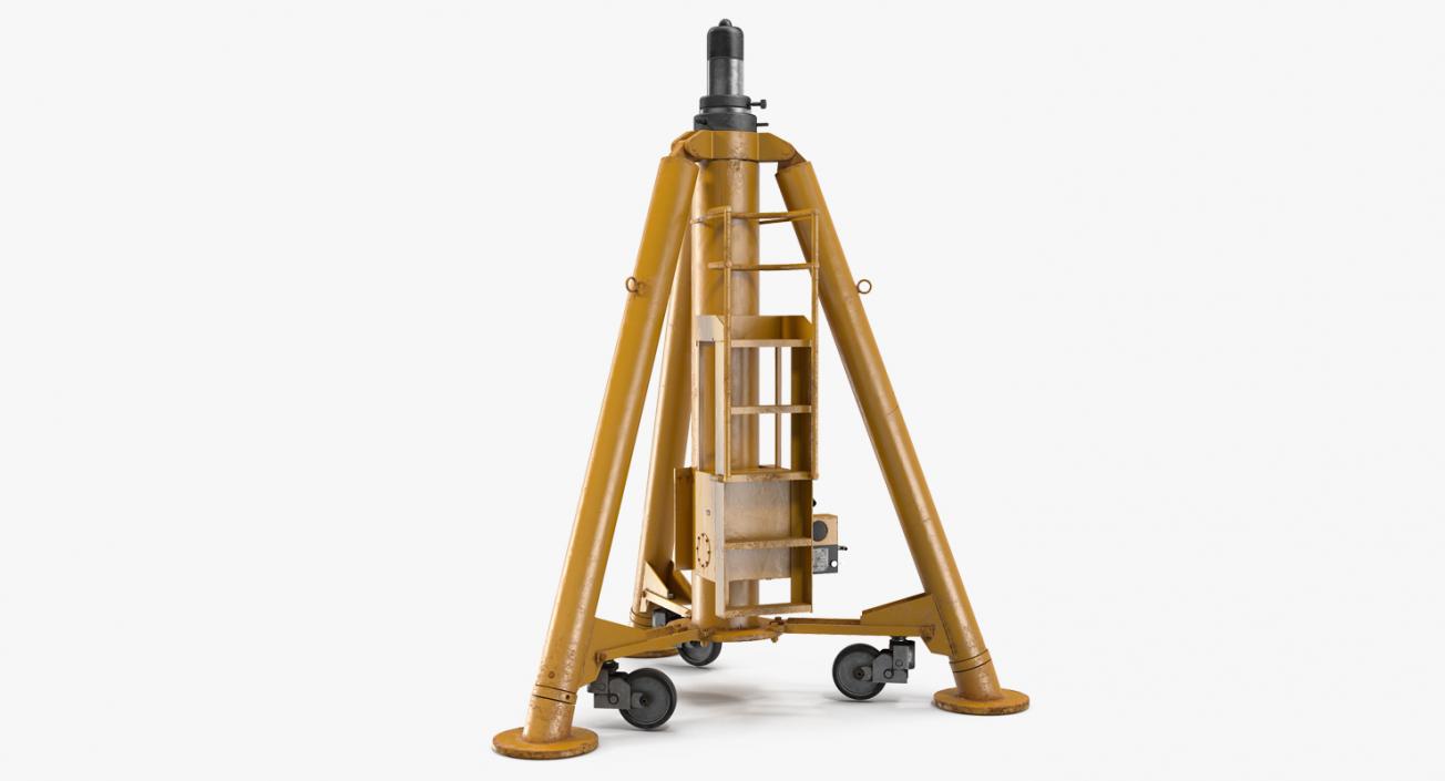 3D model Aircraft Tripod Jack