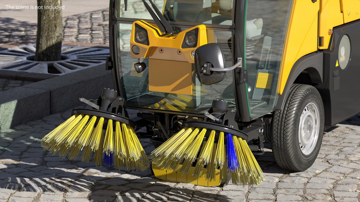 3D model Compact Road Sweeper