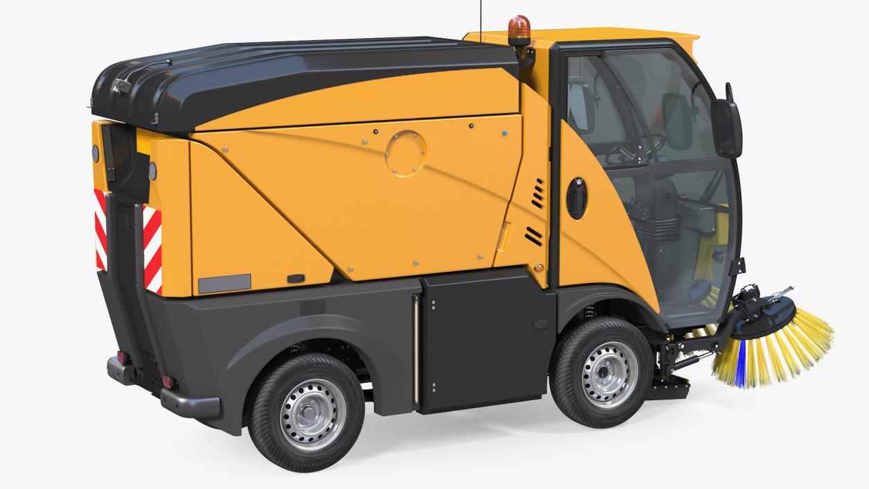 3D model Compact Road Sweeper