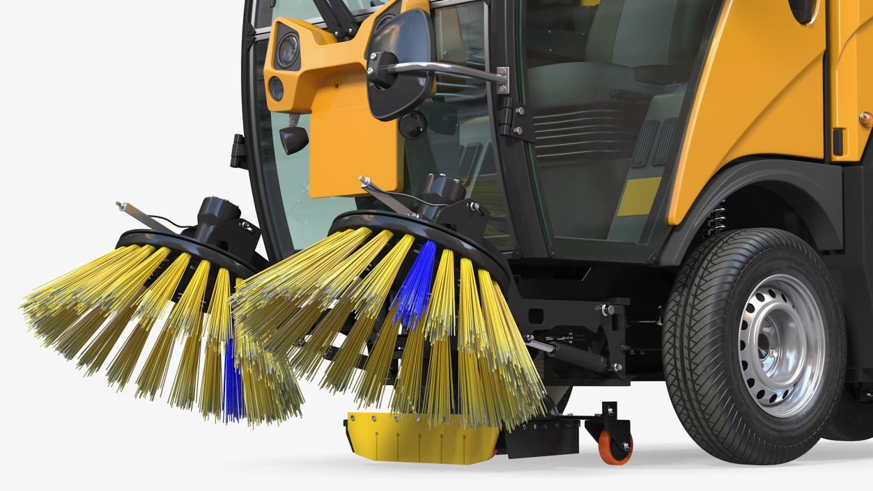 3D model Compact Road Sweeper