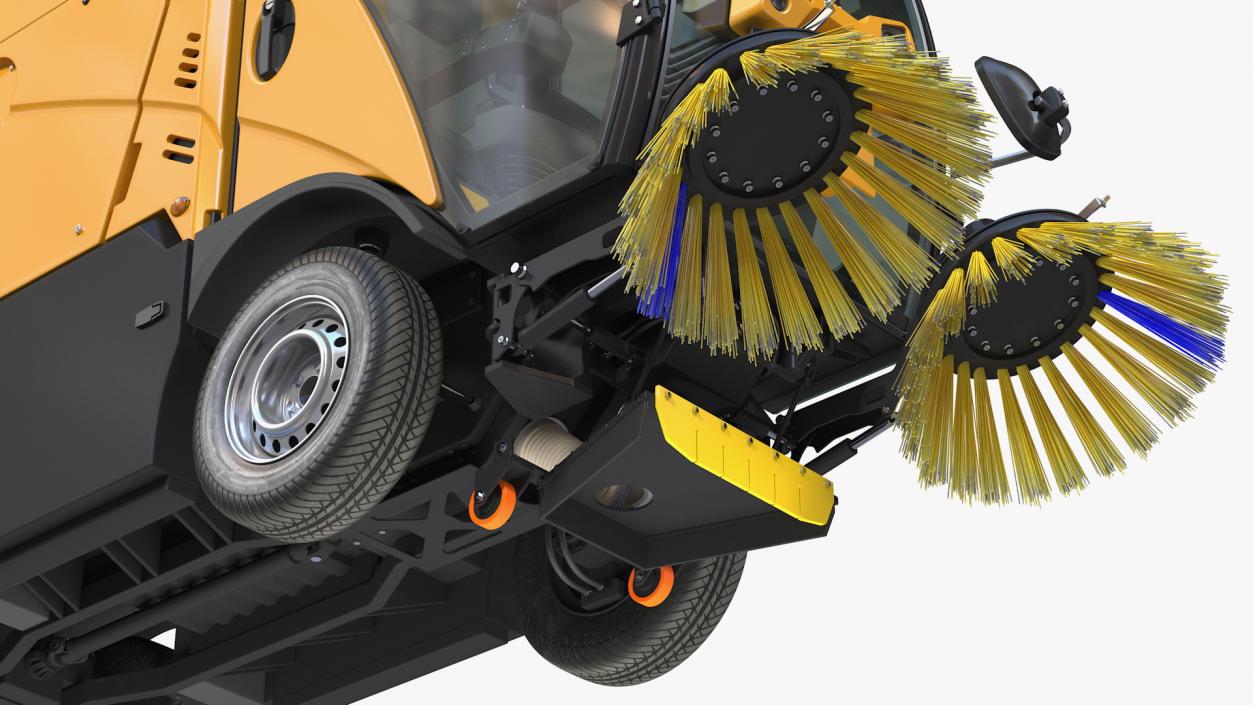 3D model Compact Road Sweeper