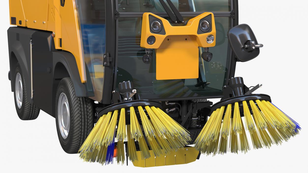 3D model Compact Road Sweeper