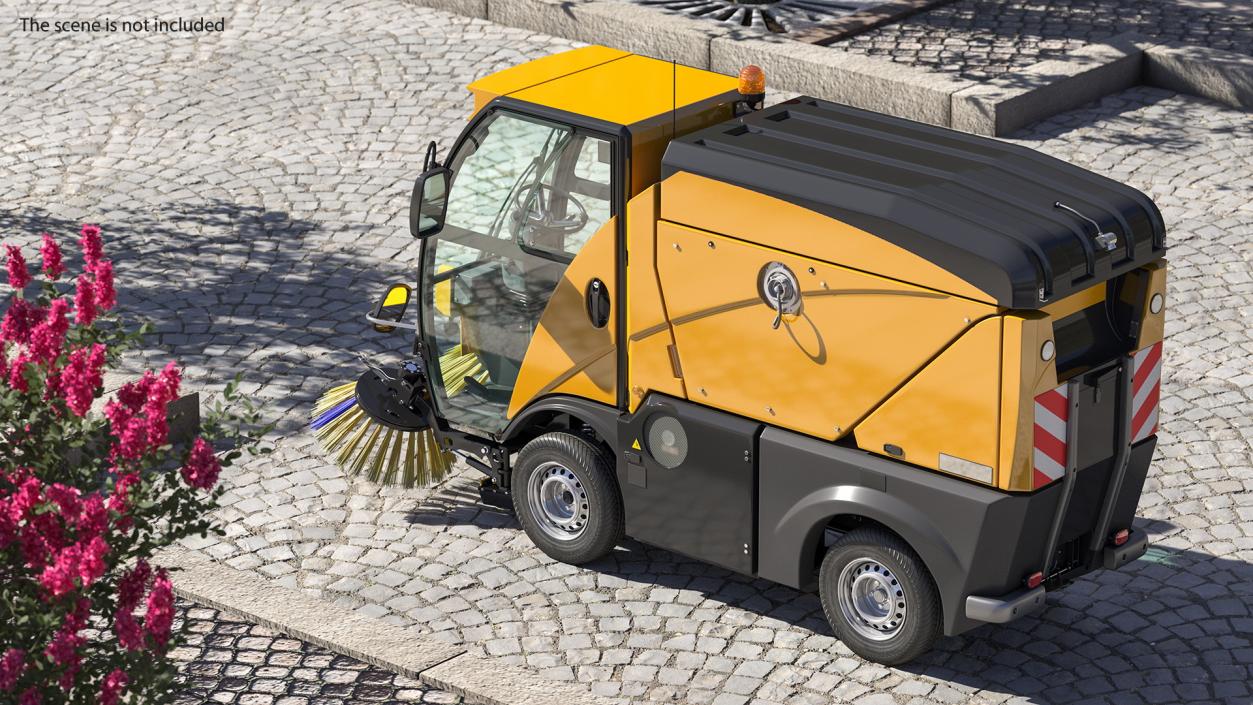 3D model Compact Road Sweeper