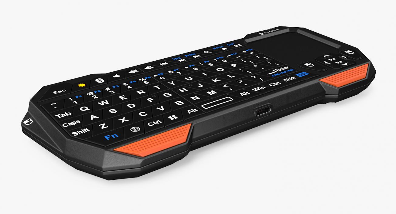 Portable Mini Keyboards Collection 3D model