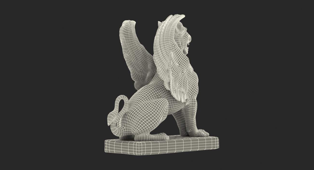 3D Bronze Sculptures Collection model