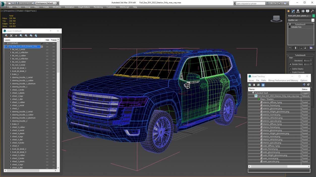 Full Size SUV 2022 Exterior Only 3D