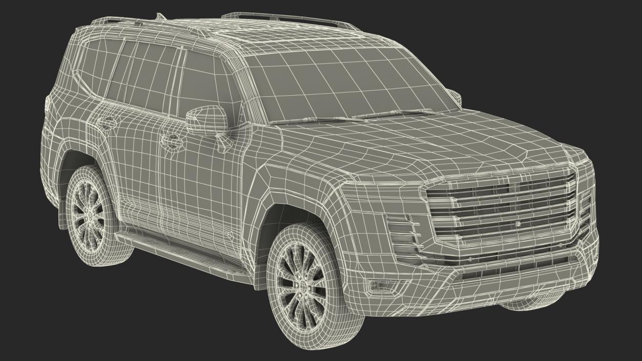 Full Size SUV 2022 Exterior Only 3D