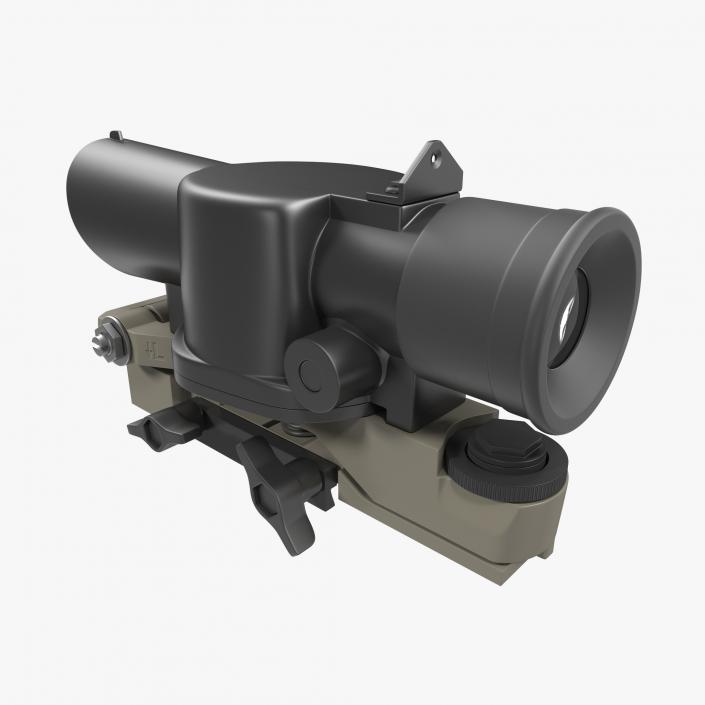 3D Military Scopes Collection