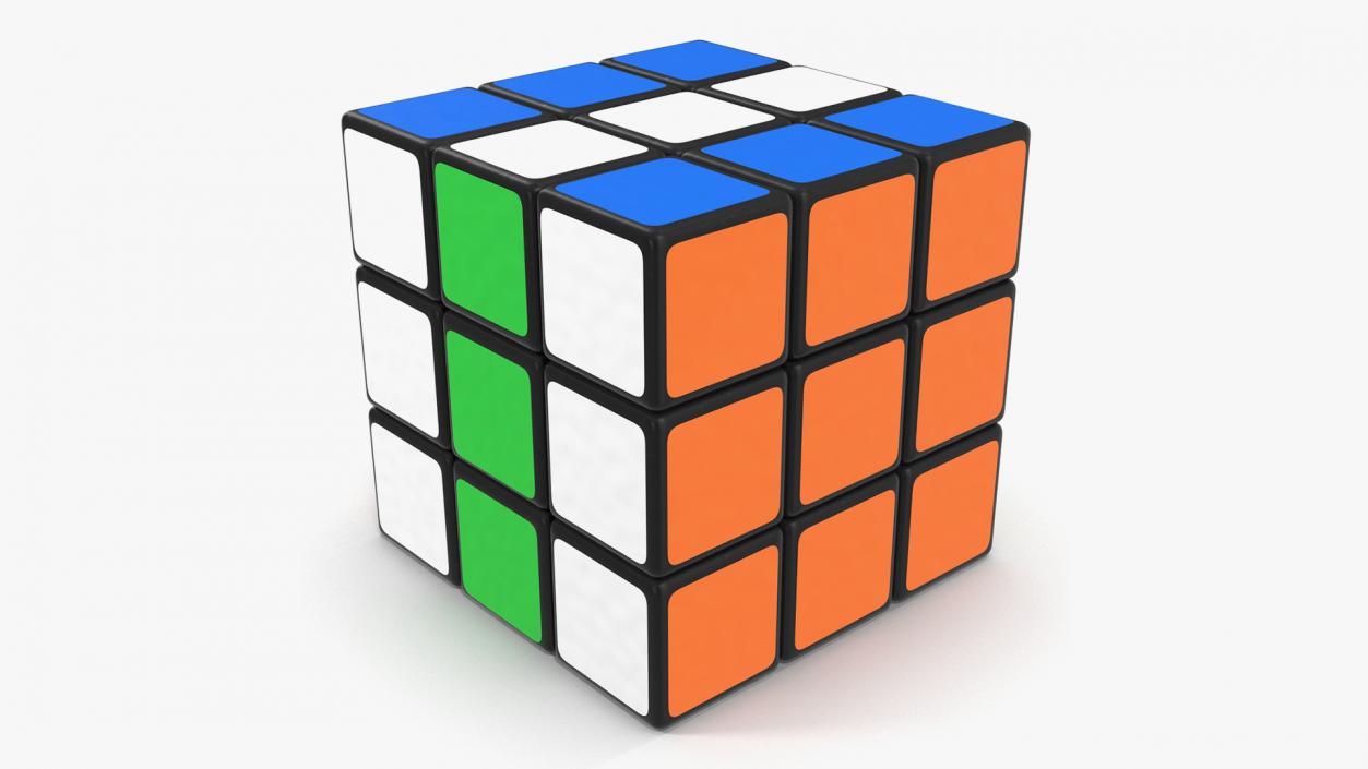 3D model Rubiks Cubes Collection 3