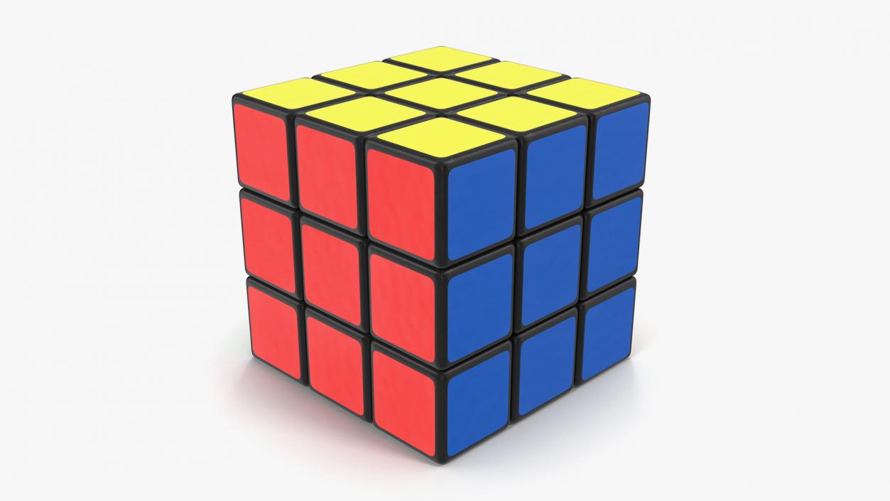 3D model Rubiks Cubes Collection 3