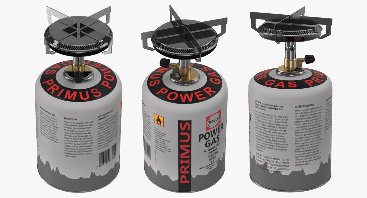 Camping Gas Stoves Collection 3D model